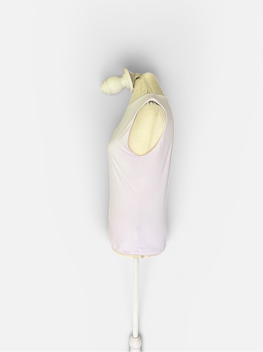 Tahari Modern Essentials Seamless Sleeveless Tank Top in White Women's Sz Small - Picture 5 of 9